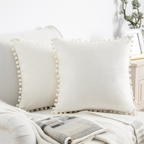 Wayfair White Throw Pillows You'll Love in 2023